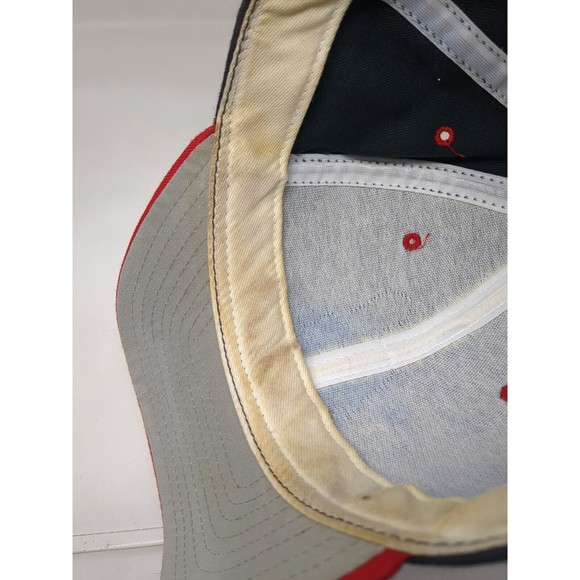 Vintage USA Cleveland Indians Hat Chief Wahoo New Era Pro Model 100% Wool 7 5/8 - Picture 9 of 9